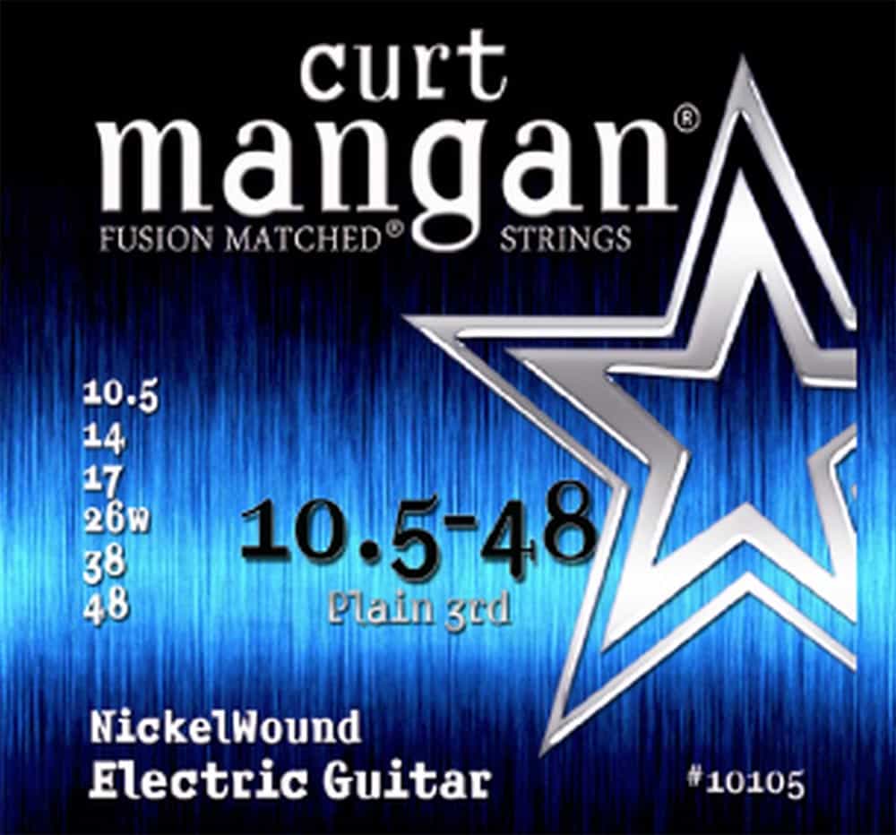 Encordoamento Guitarra Curt Mangan 10.5 - 48 NickelWound