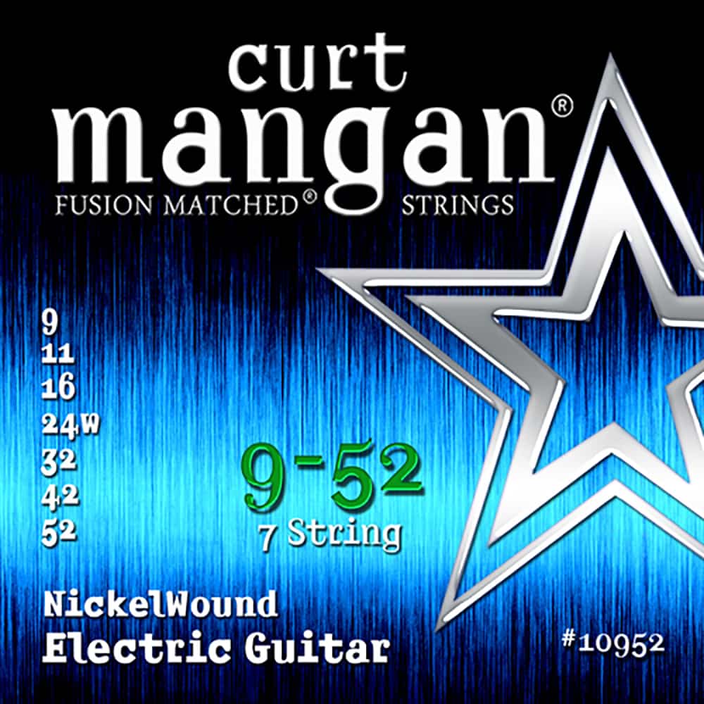 Cordas Curt Mangan Guitarra 7 cordas ( 09 - 52 ) - 10952