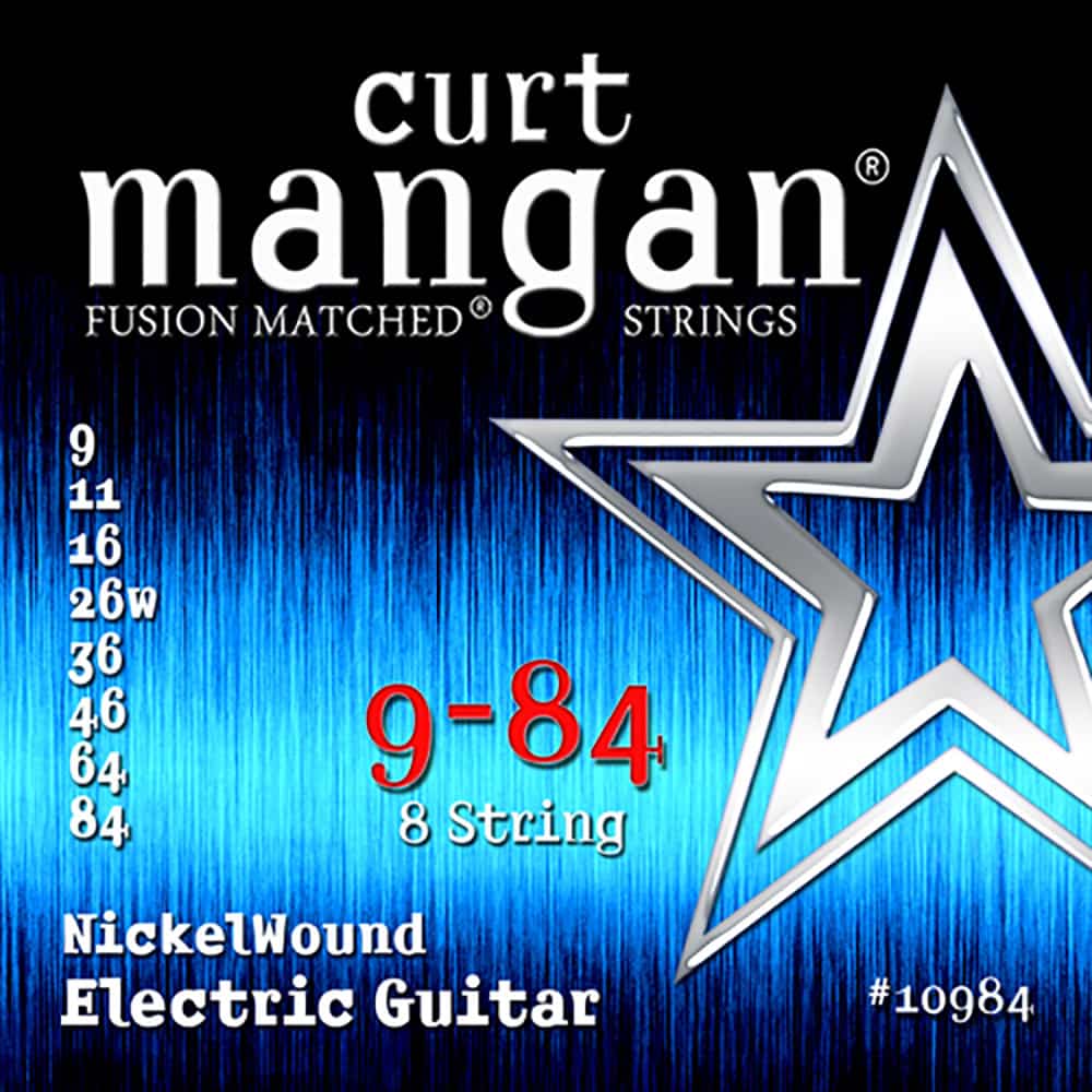 Cordas Curt Mangan Guitarra 8 cordas ( 09 - 84 ) - 10984