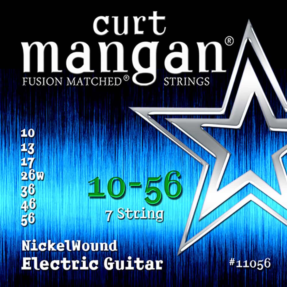 Cordas Curt Mangan Guitarra 7 cordas ( 10 - 56 ) - 11056