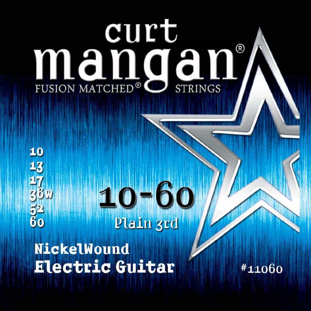 Cordas Curt Mangan Guitarra Nickel 10-60 Drop Tuning
