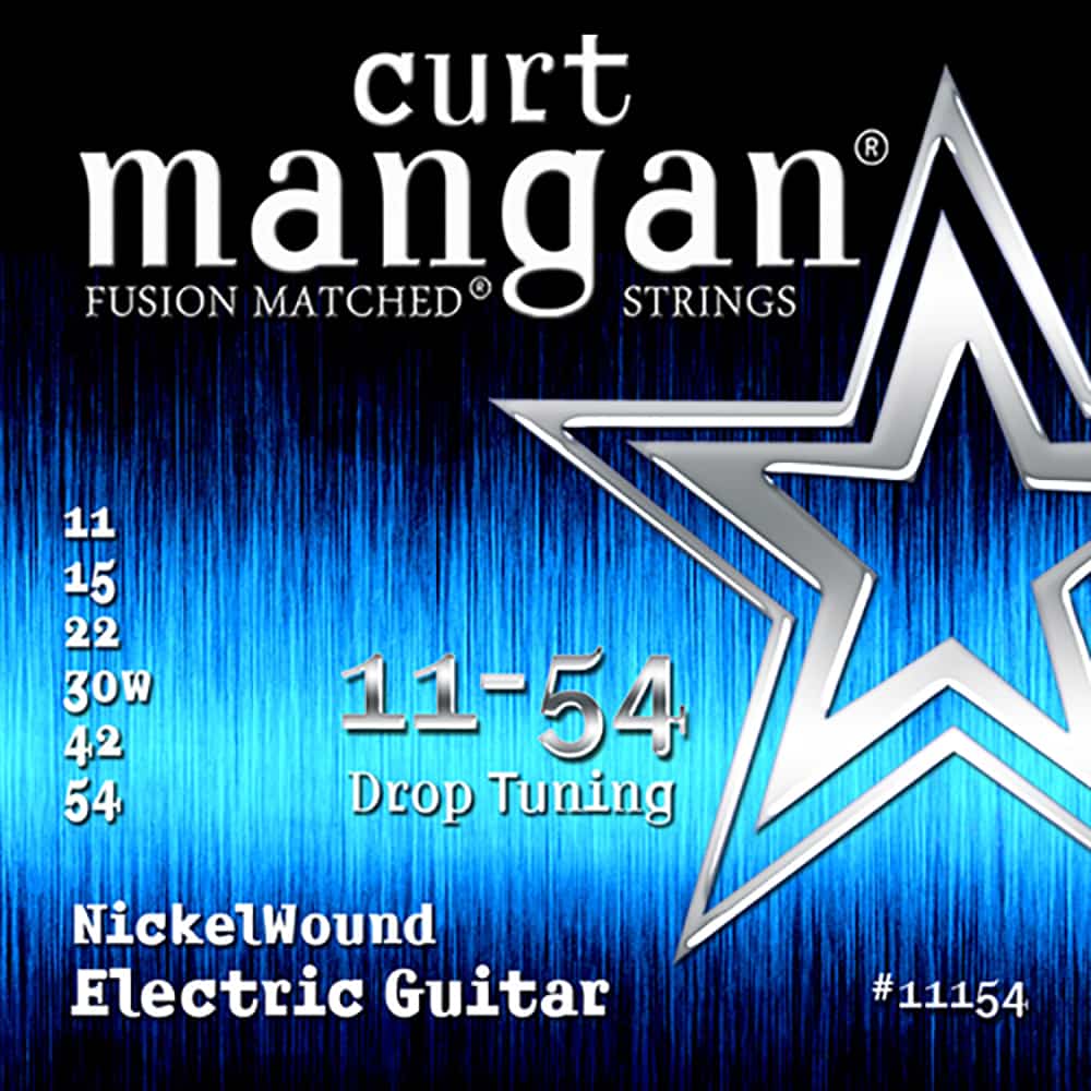 Encordoamento Guitarra Curt Mangan 11-54 NickelWound - 11154