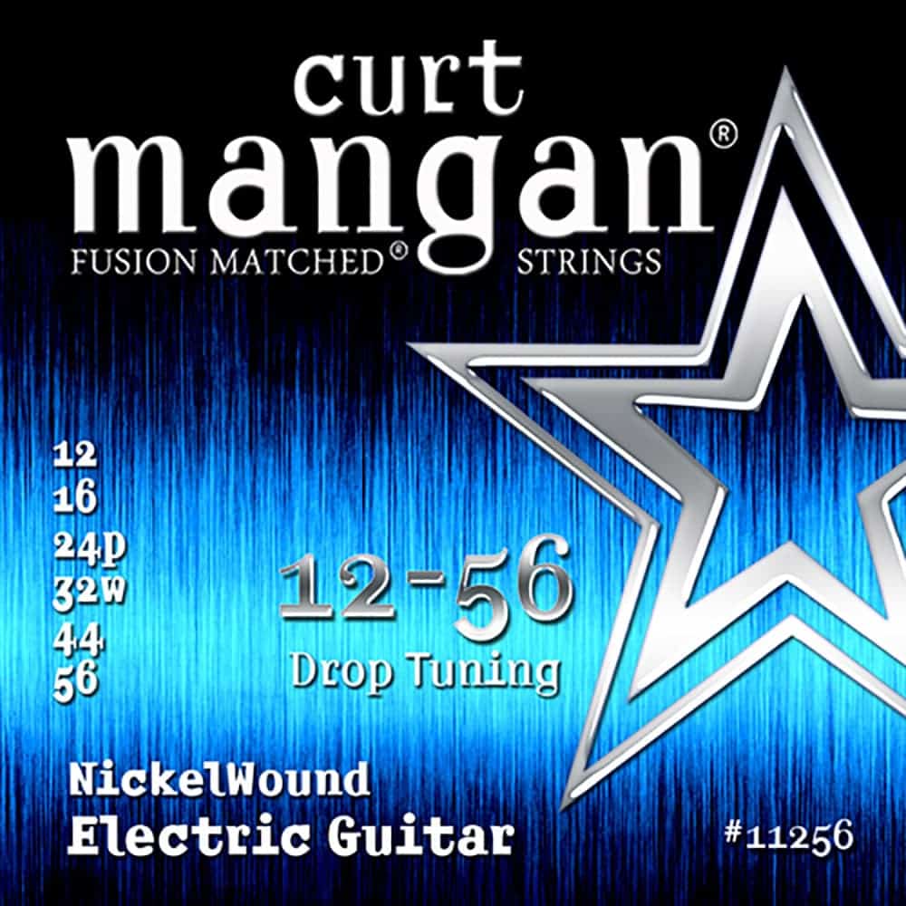 Cordas Curt Mangan Guitarra Nickel 12-56 Drop Tuning