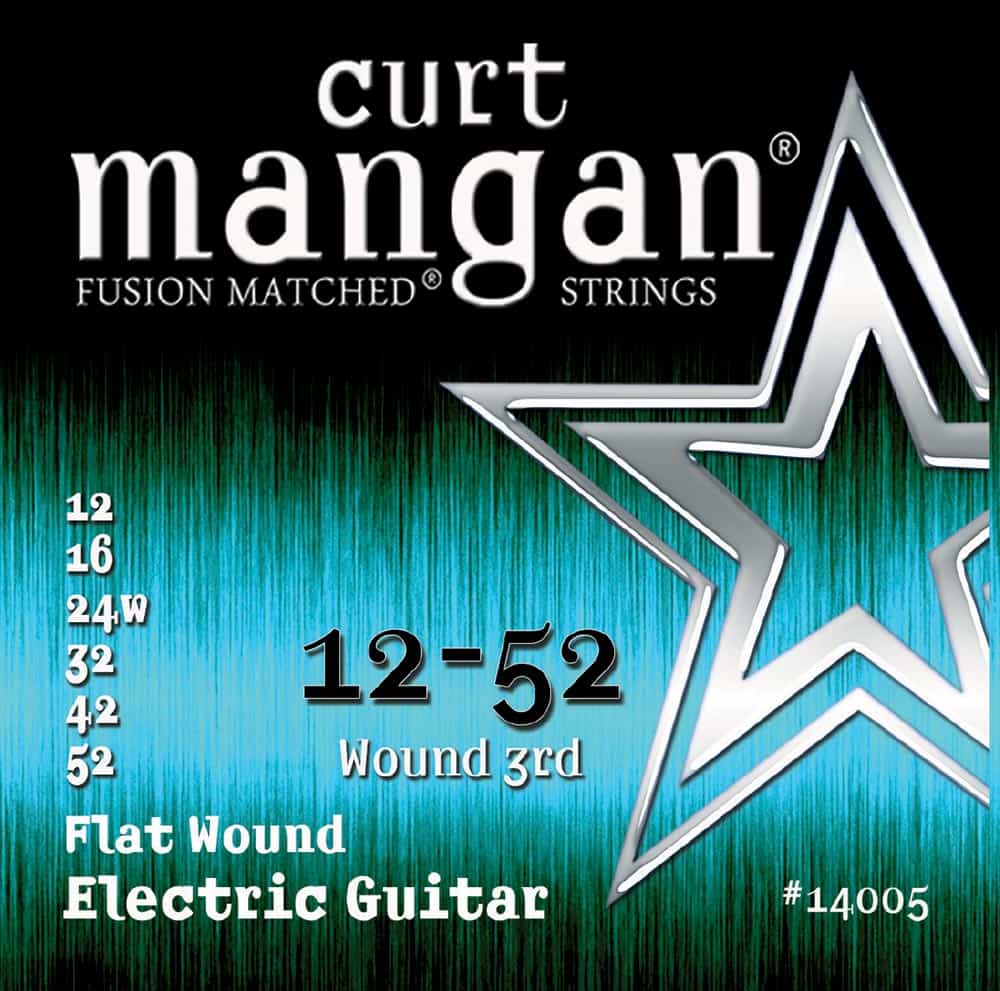Encordoamento Curt Mangan Guitarra 12-52 FLATWOUND - 14005