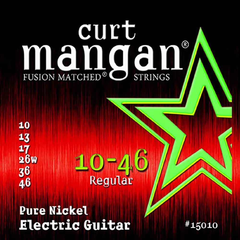 Cordas Curt Mangan 10-46 Pure Nickel 15010