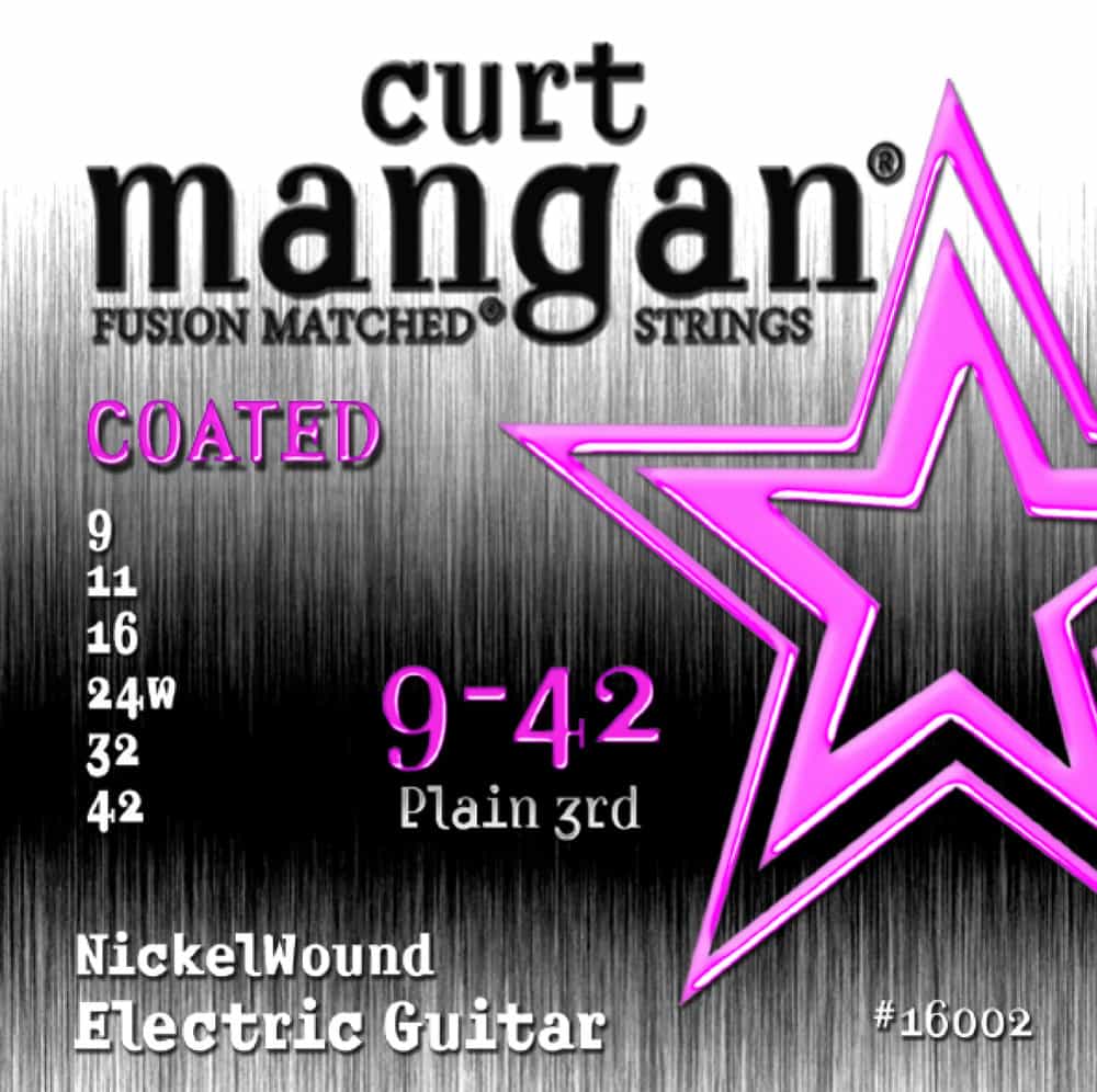 Encordoamento Guitarra Curt Mangan 09-42 Coated