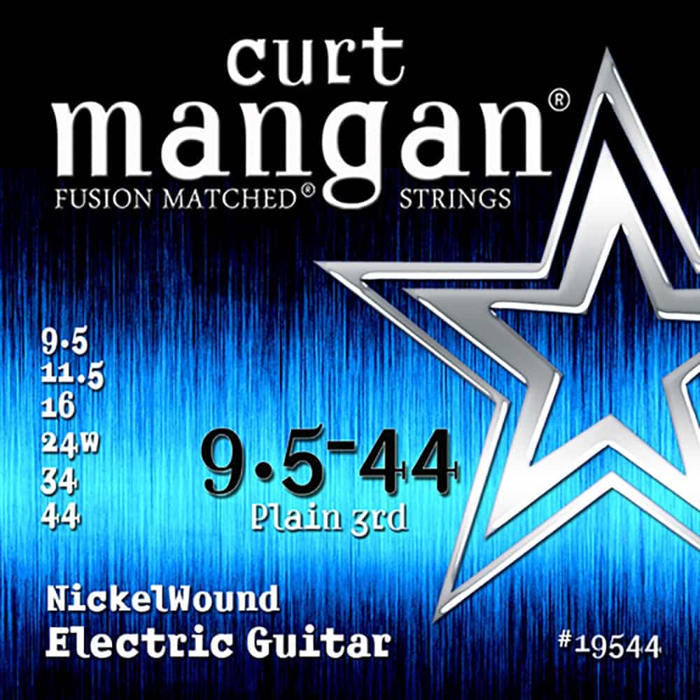 Cordas de Guitarra Curt Mangan 9.5-44 Nickel - 19544