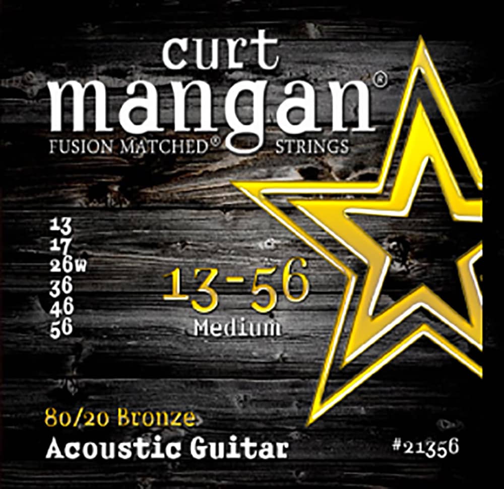 Cordas Violão Aço 80/20 Bronze 13-56 Curt Mangan - 21356