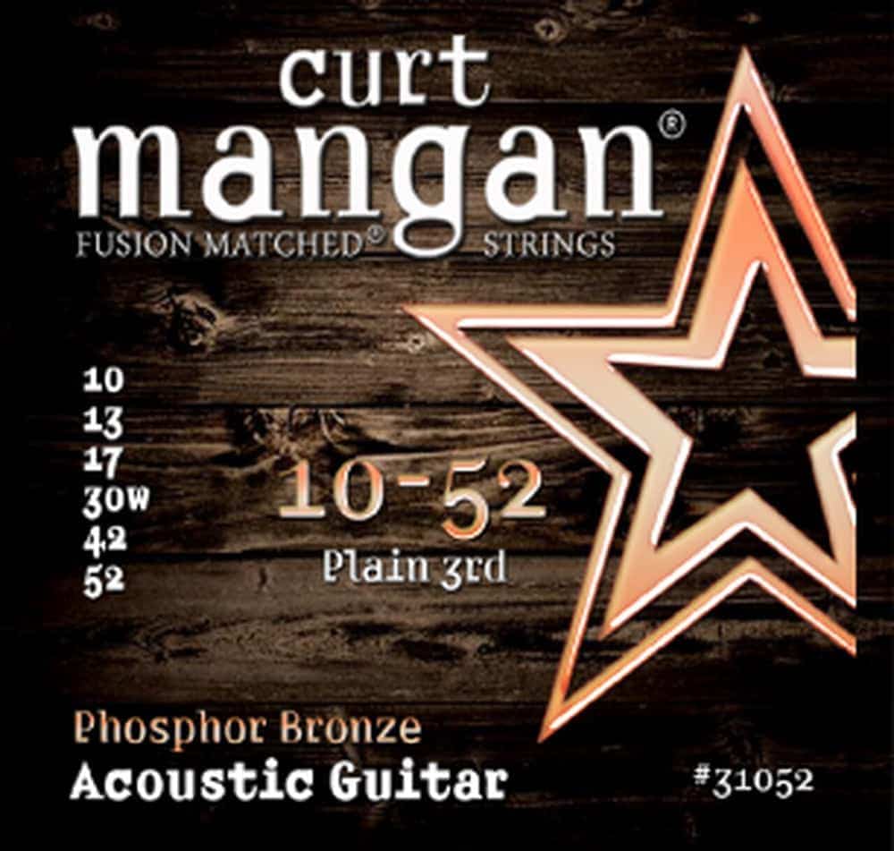 Encordoamento Violão Aço Curt Mangan 10-52 Phosphor