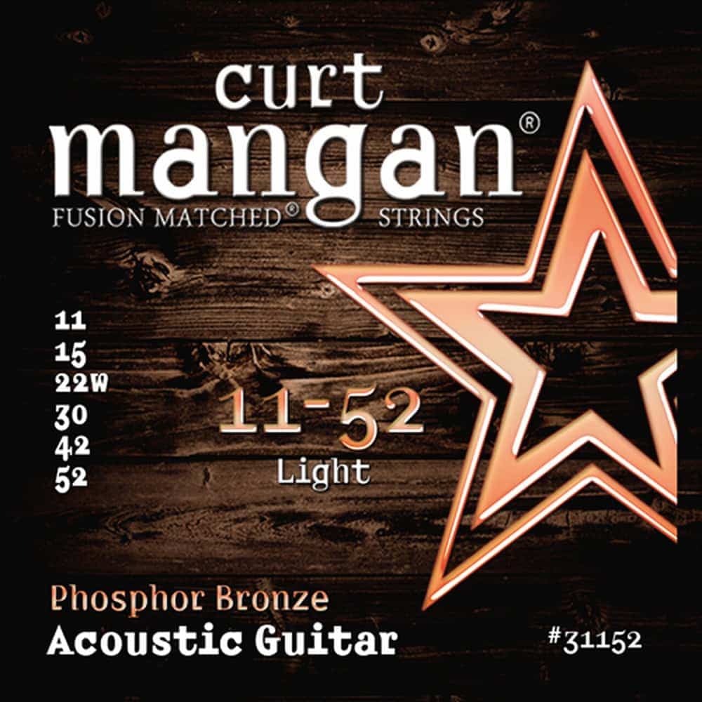 Encordoamento Violão Aço Curt Mangan 11-52 Phosphor
