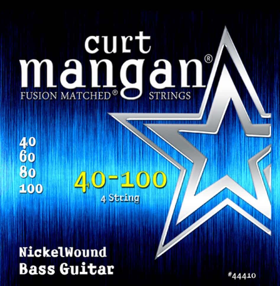 Encordoamento Baixo Curt Mangan 40-100 NickelWound