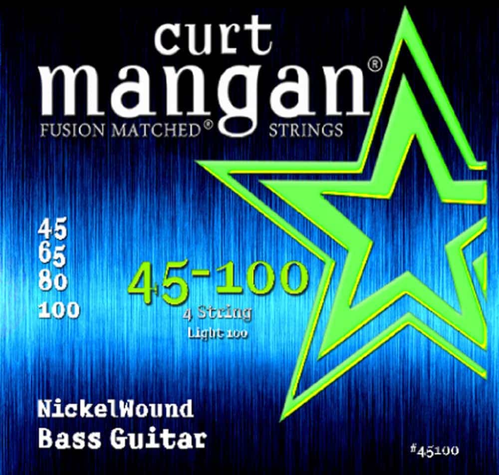 Encordoamento Baixo Curt Mangan 45-100 NickelWound