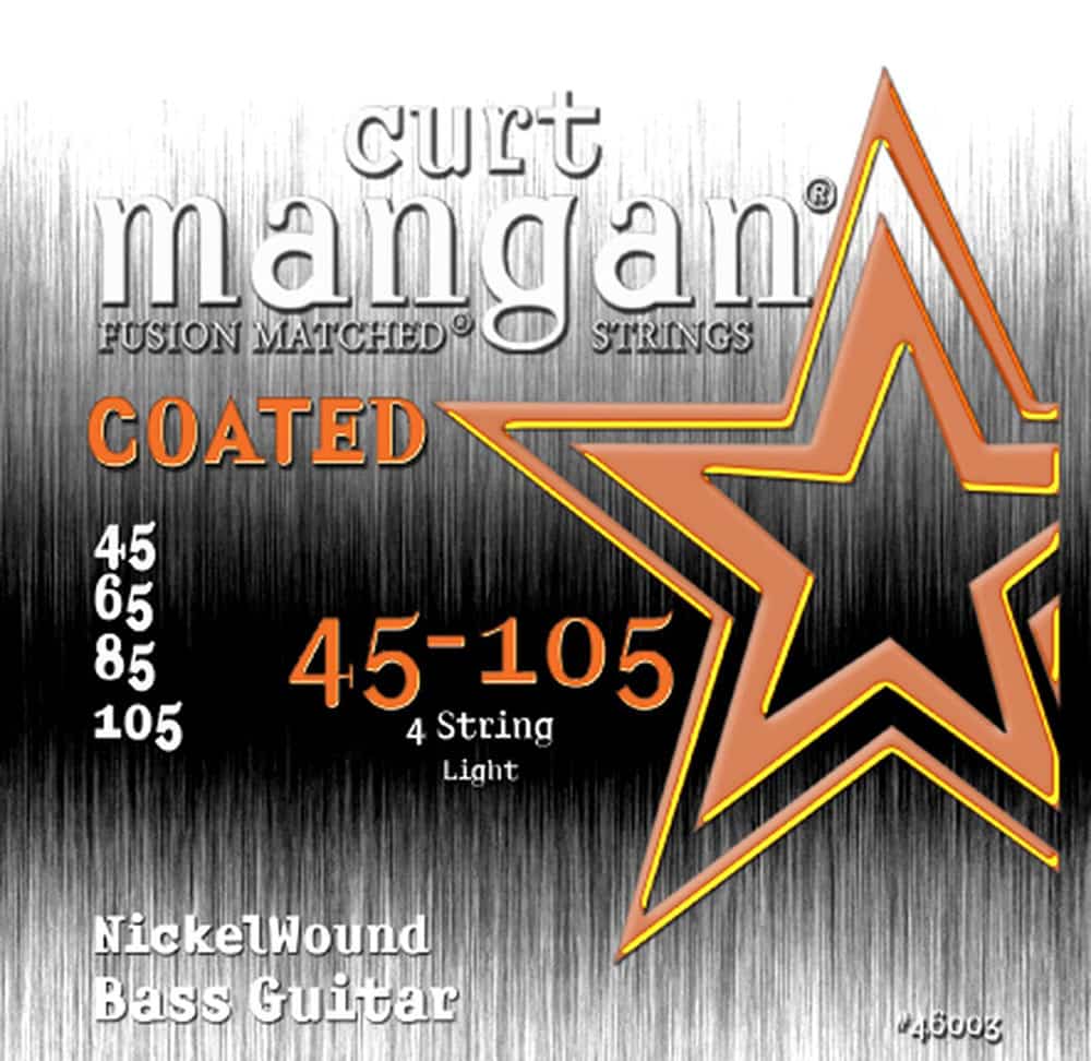 Encordoamento Curt Mangan Baixo 45-105 COATED - 46003