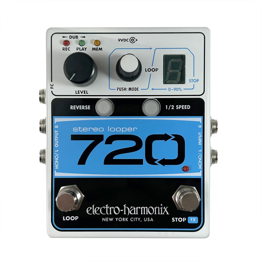 Pedal 720 – Looper Estéreo - EHX