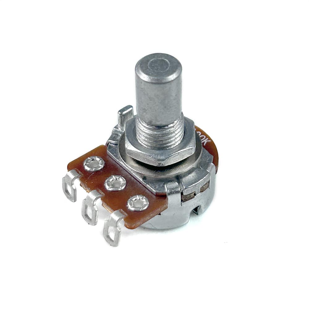 Potenciometro Alpha MINI 100k B - Haste sólida