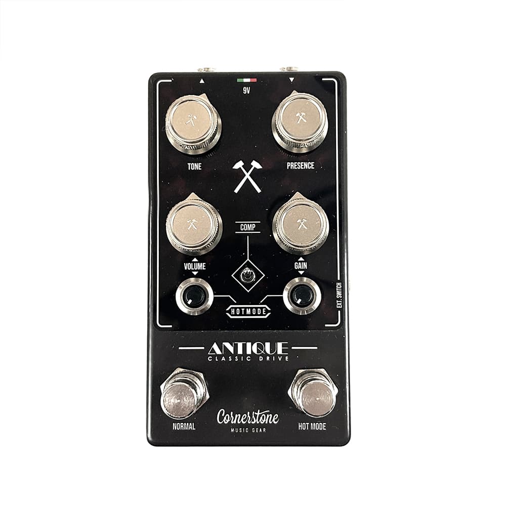 ギター Cornerstone Music Gear Antique v3 Pedal Cornerstone ANTIQUE V3 - Espresso Black :: JPM Guitar Shop