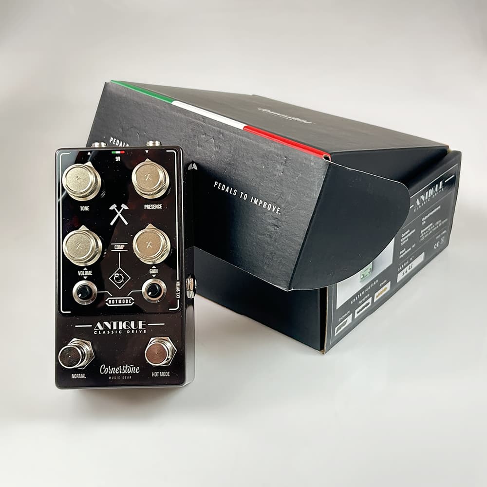 Pedal Cornerstone ANTIQUE V3 - Espresso Black :: JPM Guitar Shop