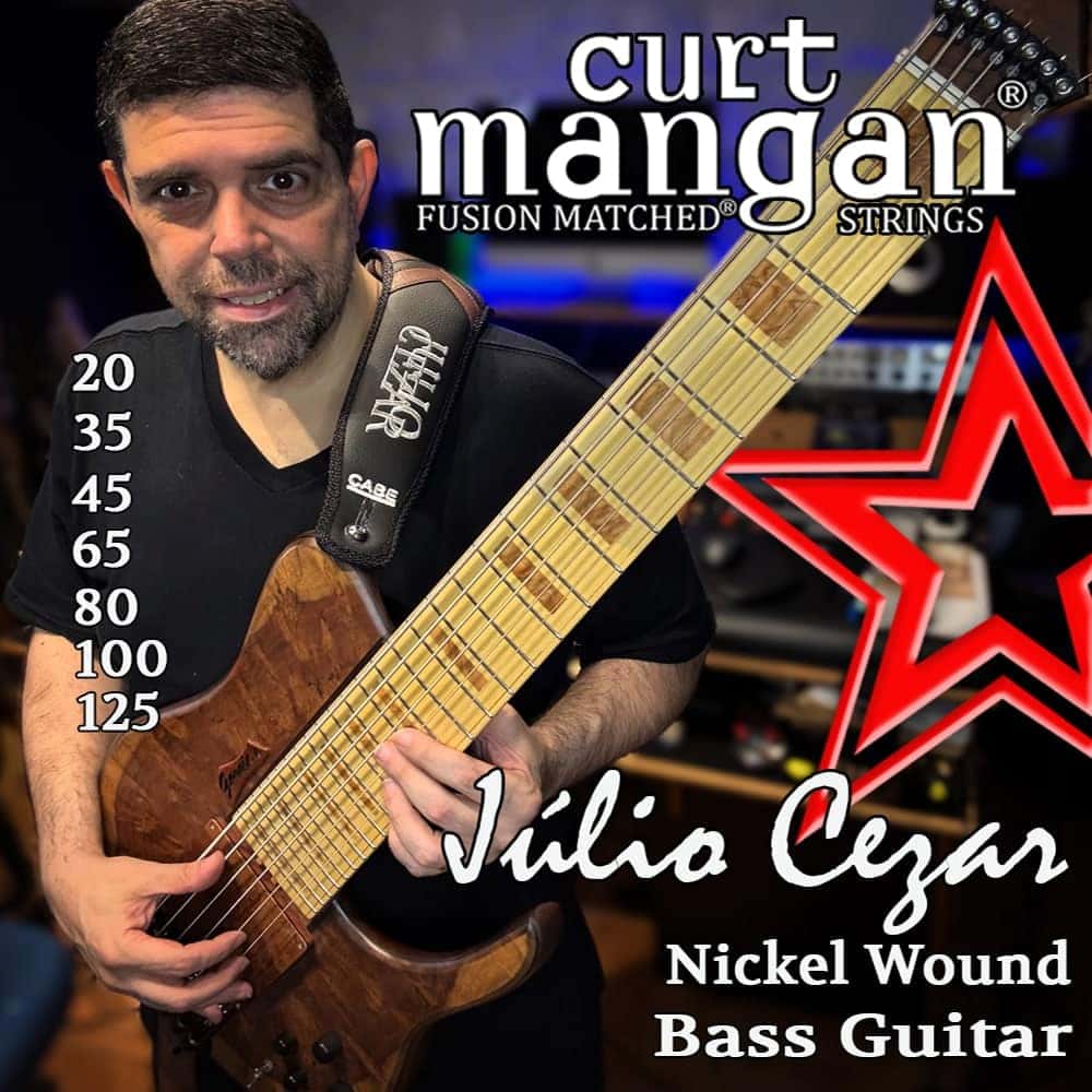 Encordoamento Curt Mangan JULIO Cezar Signature