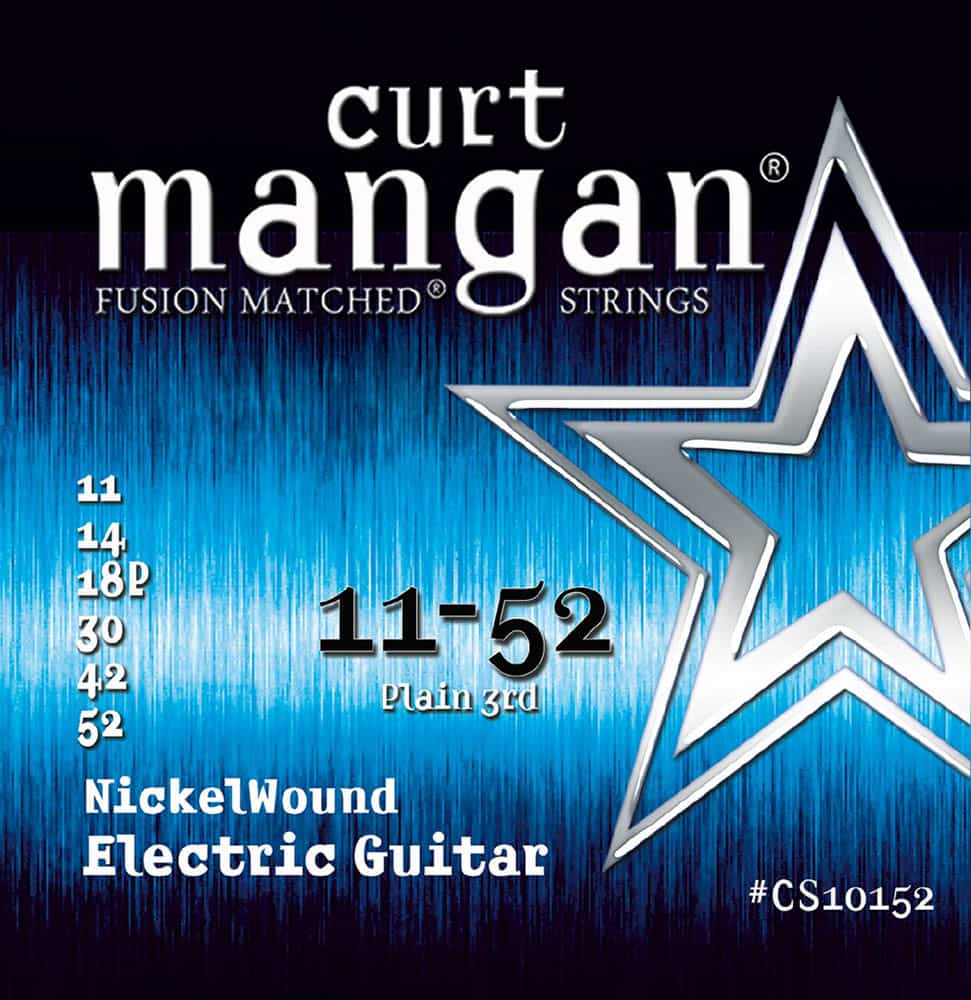 Encordoamento Curt Mangan Guitarra 11-52 Nickel Wound Set - CS10152