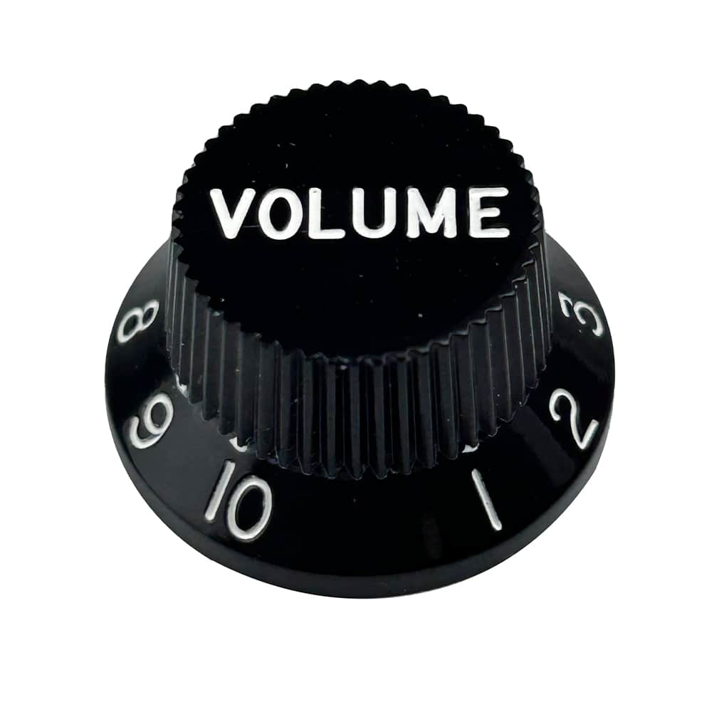 Knob Hosco Stratocaster VOLUME - Preto