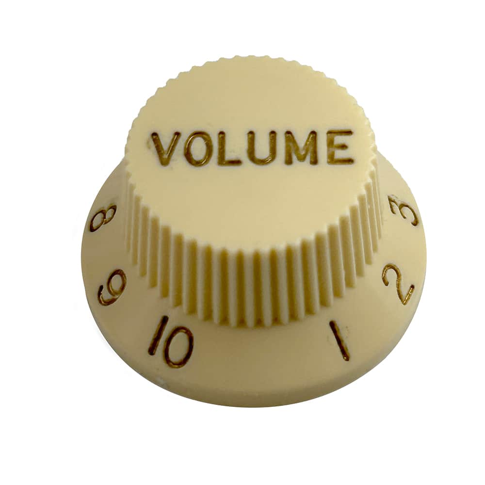 Knob Hosco Stratocaster VOLUME - Creme