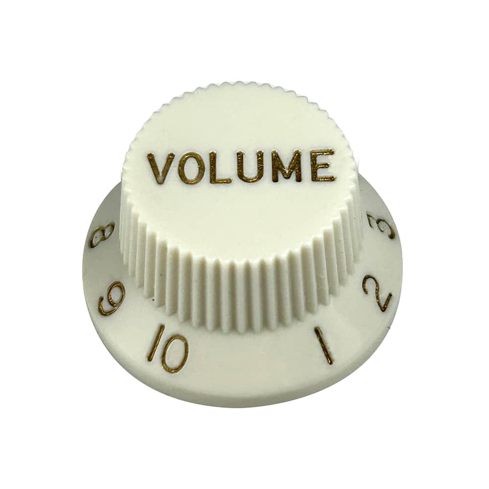 Knob Hosco Stratocaster VOLUME - Parchment