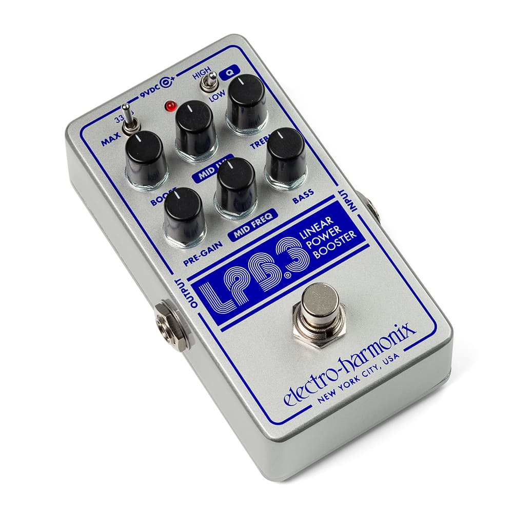 Pedal LPB3 - linear power booster e EQ - EHX :: JPM Guitar Shop