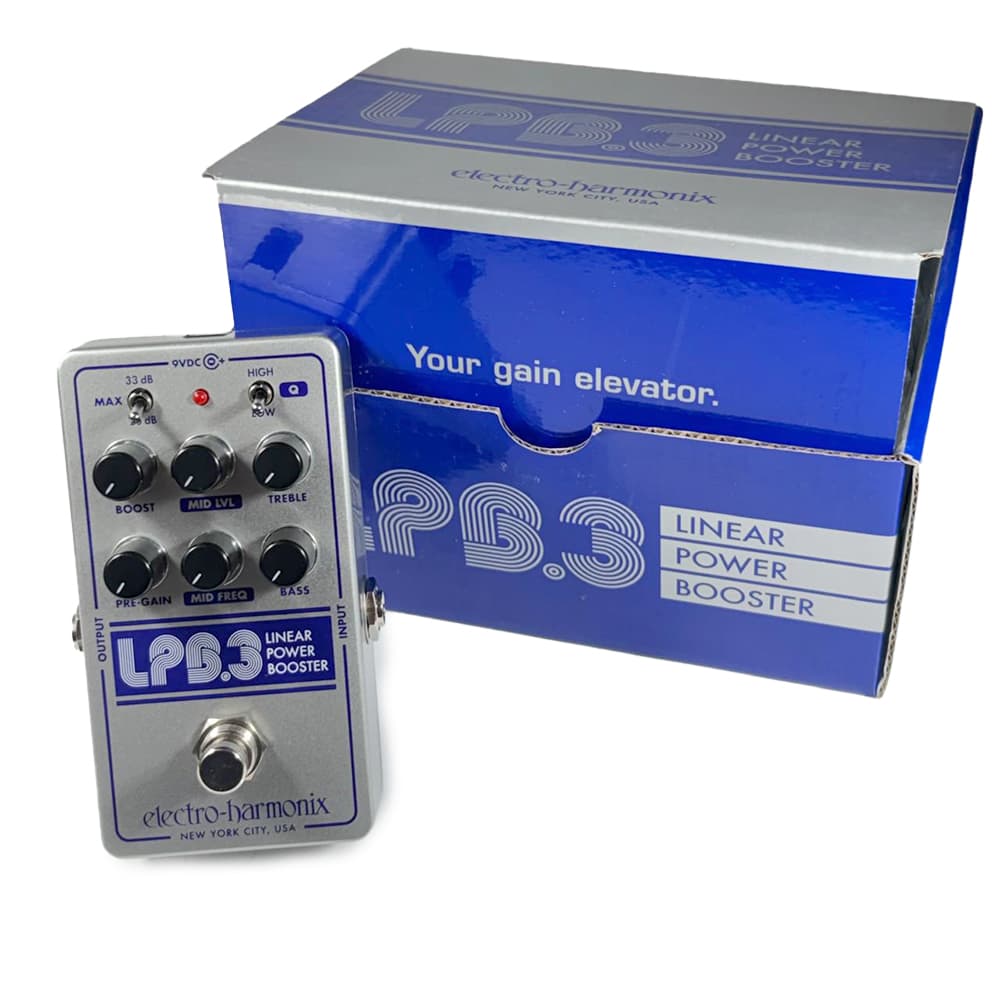 ギター Electro-Harmonix LPB-3LinearPowerBooster Pedal LPB3 - linear power booster e EQ - EHX :: JPM Guitar Shop