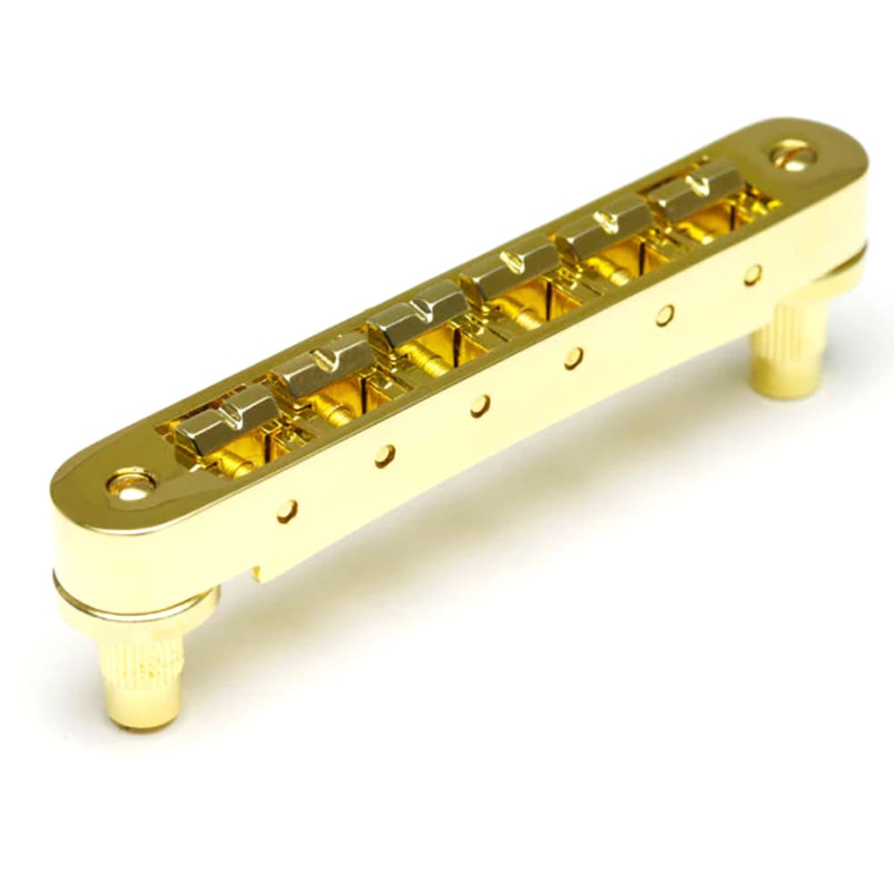 Graphtech Resomax NV1 Autolock Bridge 4mm- Gold - PM 8843-G0
