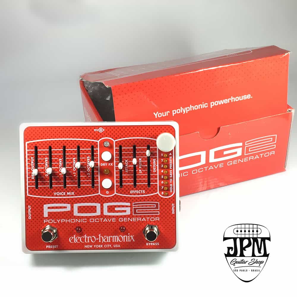 POG2 – Polyphonic Octave Generator EHX :: JPM Guitar Shop