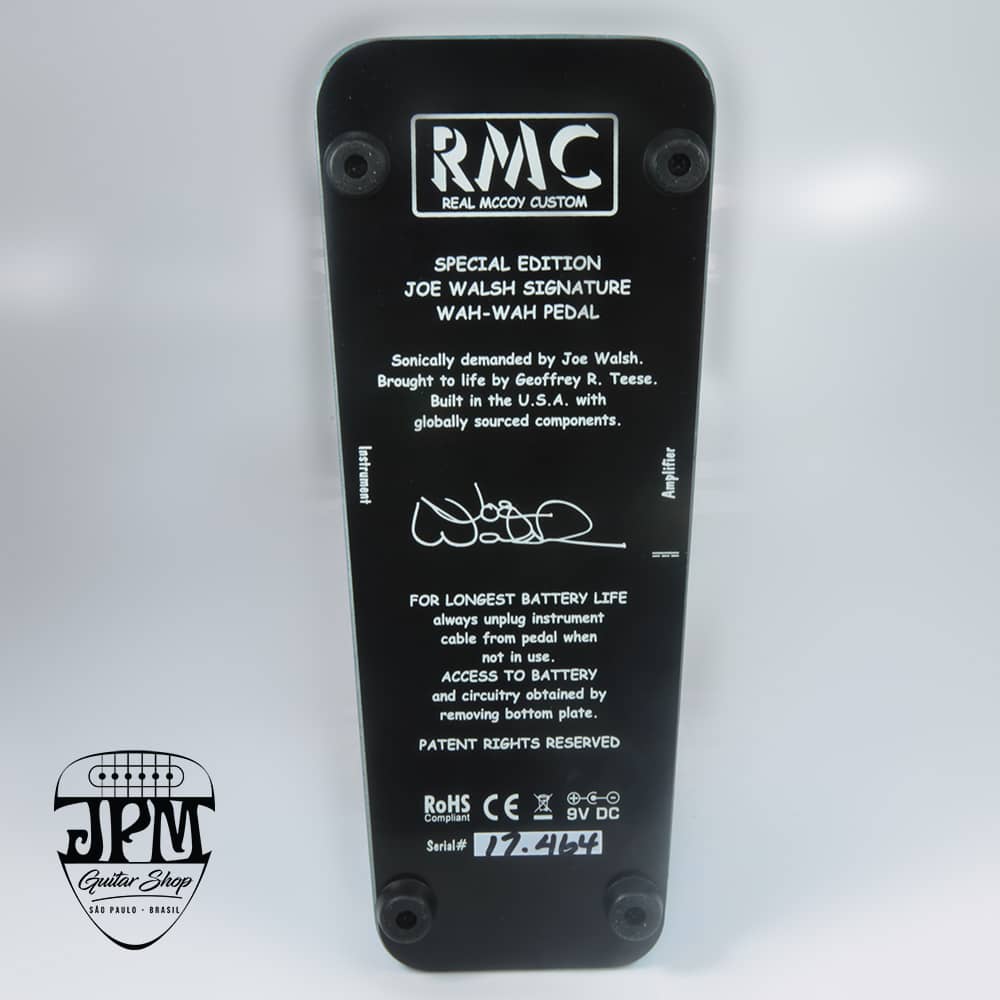 Real McCoy – Joe Walsh Signature Wah :: JPM Guitar Shop