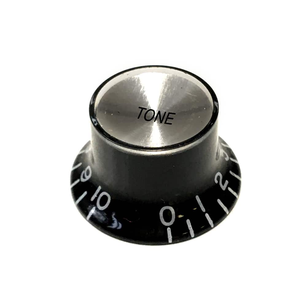 Knob Top Hat Reflector Black/Silver TONE