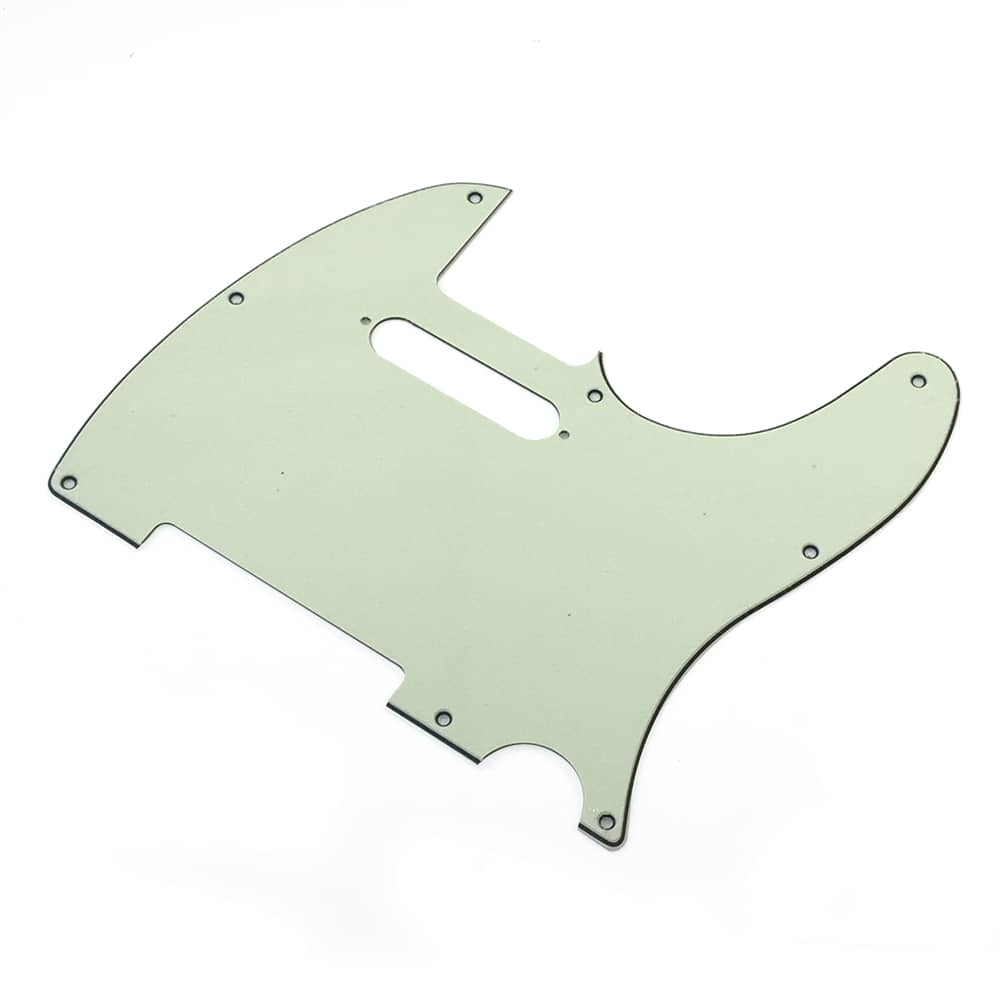 Escudo Mojotone TELE 8 furos MINT GREEN - 3 PLY
