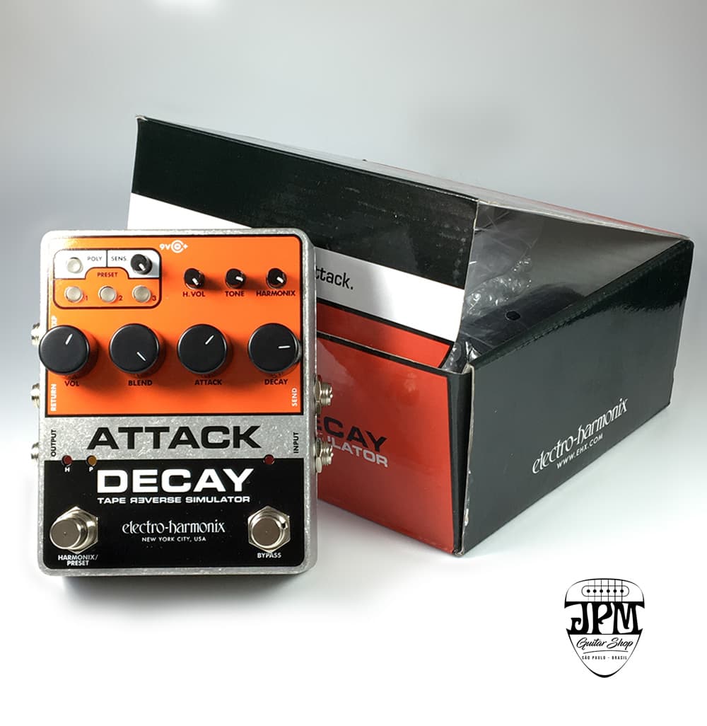 electro-harmonix ATTACK DECAY モディファイ 逆回転シミュレーター Pico Attack Decay electro-harmonix