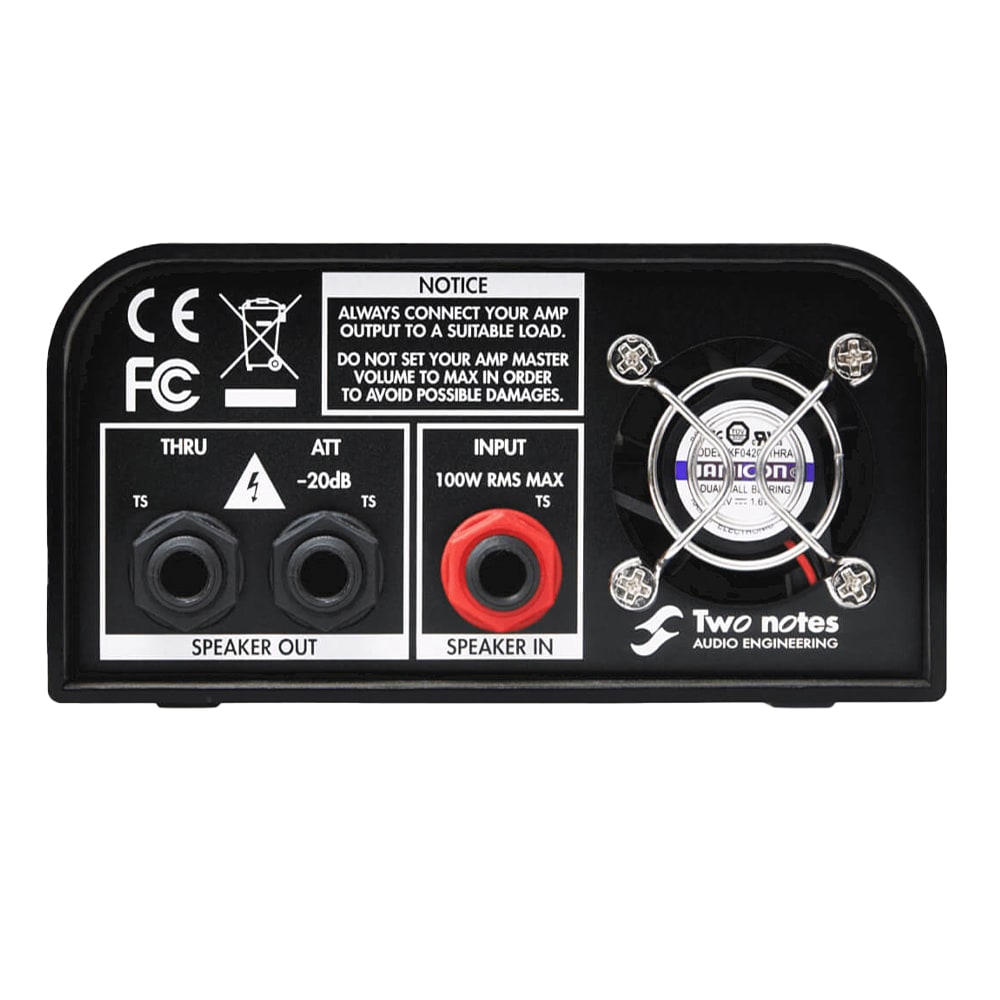Two notes Torpedo Captor 8Ω Two Notes Torpedo Captor Reactive Loadbox DI and Attenuator - 8