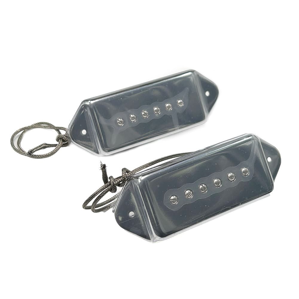 Set Captadores Lollar P-90 Dogear Casino - Cover Cromado