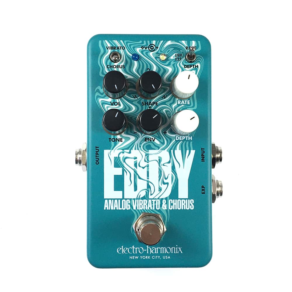 Pedal EHX EDDY - Analog Vibrato & Chorus