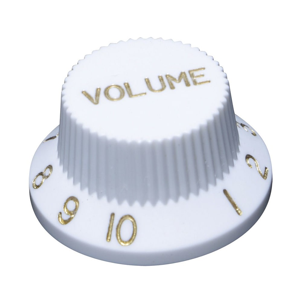 Knob Hosco Stratocaster VOLUME - Branco