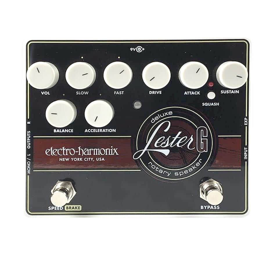 Pedal Lester G – Deluxe Rotary Speaker EHX :: JPM Guitar Shop