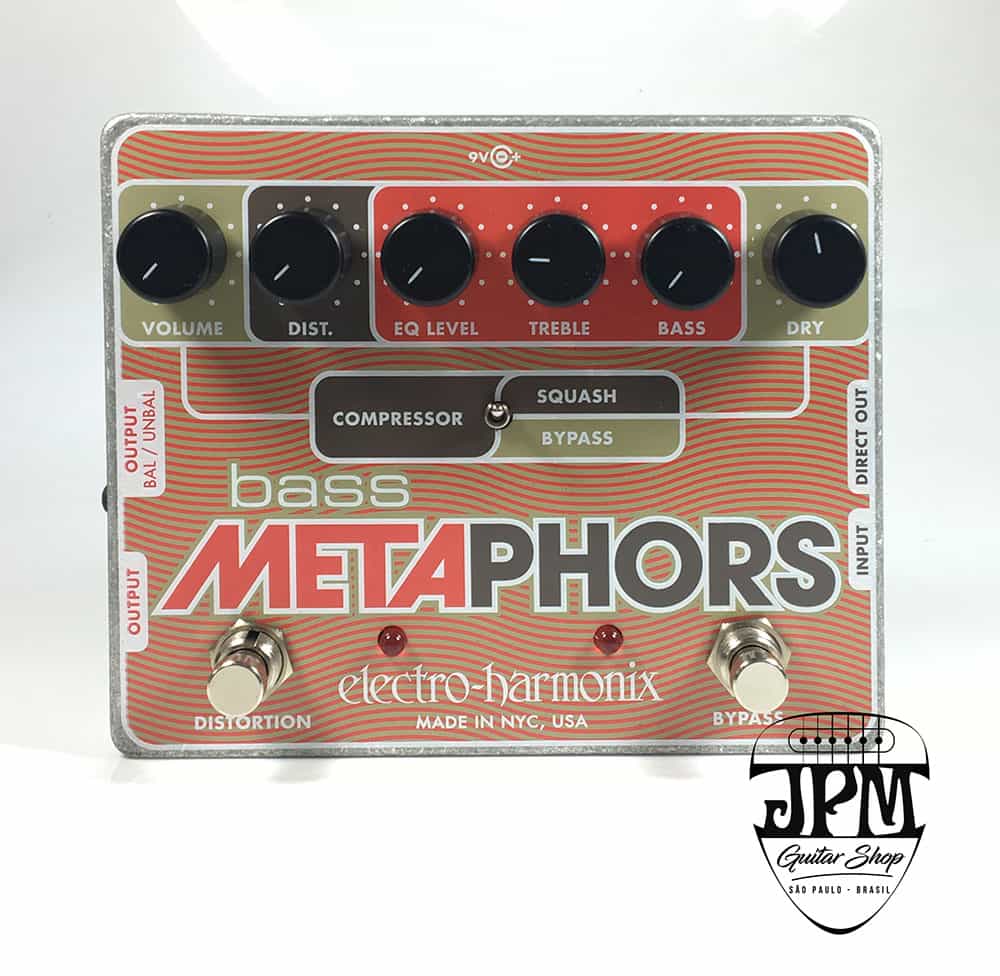 Bass Metaphors – Preamp/EQ/Dist/Comp/DI Multi-Effect EHX