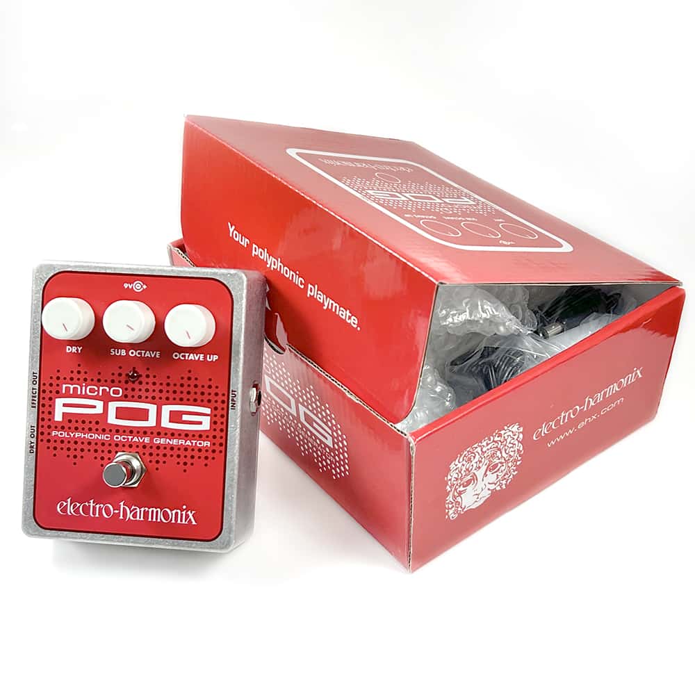 速くおよび自由な Pedal EHX Shop Guitar JPM :: POG Micro ギター