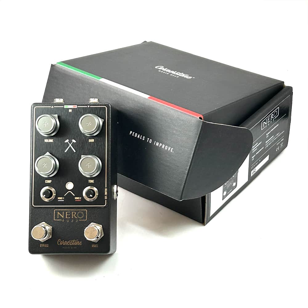 Pedal Cornerstone NERO :: JPM Guitar Shop Pedal Cornerstone NERO :: JPM Guitar Shop