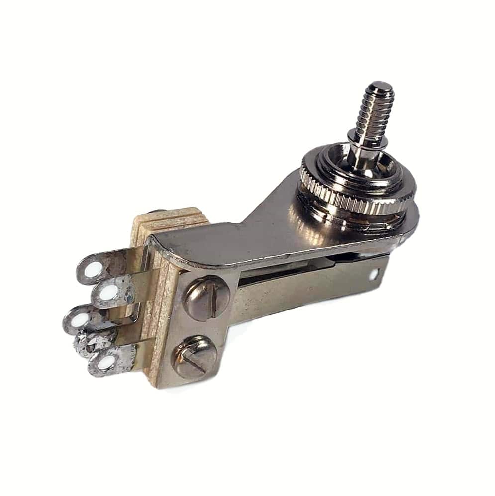 Toggle Switch right-angle Switchcraft (chrome)