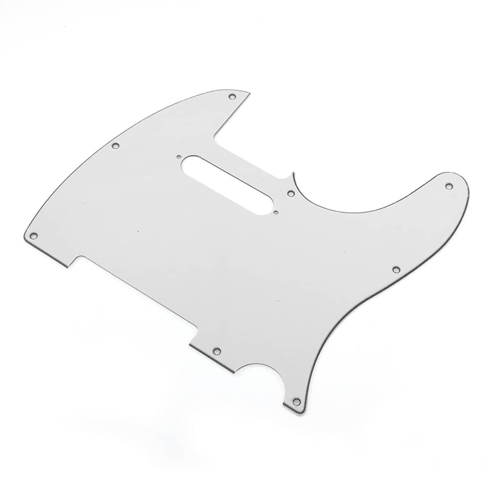 Escudo Mojotone TELE 8 furos BRANCO - 3PLY