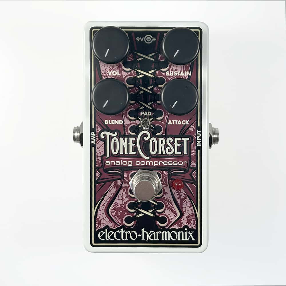 electro-harmonix Tone Corset　コンプレッサー　EHX Pedal EHX Tone Corset – Analog Compressor :: JPM Guitar Shop