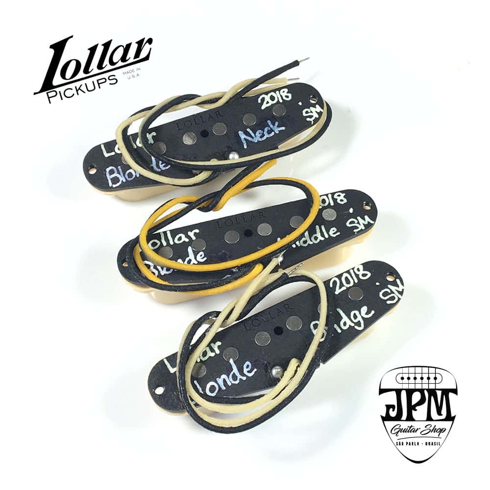 ギター Lollar Pickups Blond NPU&MPU Set Set Captador LOLLAR